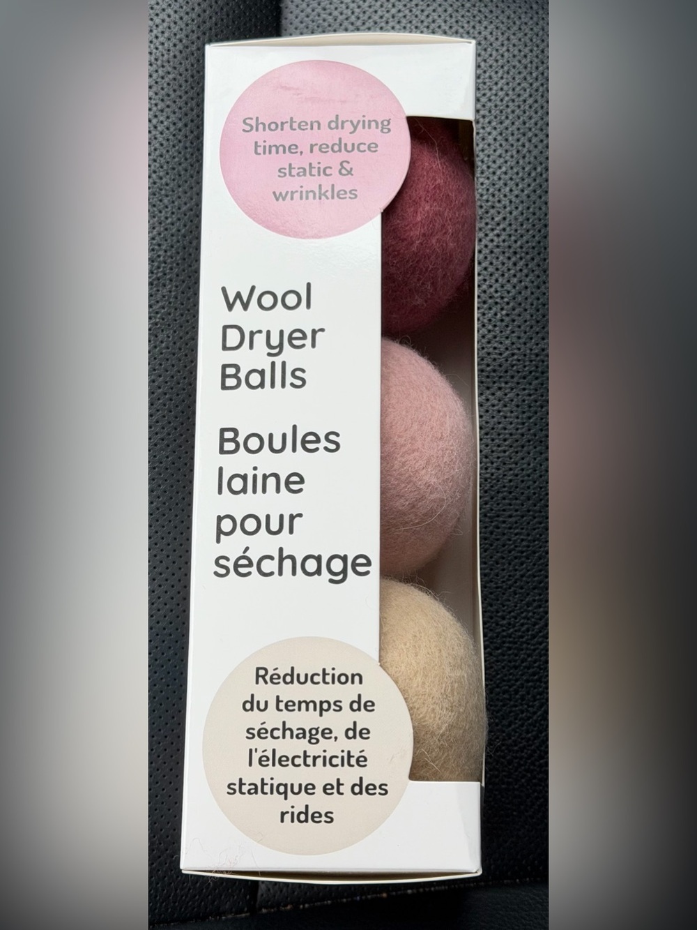 ✨New✨ melii: Wool Dryer Balls (Reusable) Pack of 3 - Picture 2 of 6